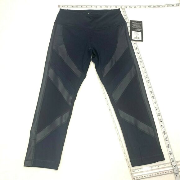 NEW 90 Degree Women Cire Capri Leggings Size S Stormy Night Color Great Gift NWT - Picture 7 of 8